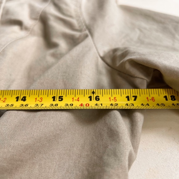 NEW 100% Cotton Short Trench Jacket in Khaki *Note - Picture 12 of 14